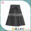 Woman elegant summer midi skirt with bowknot