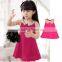 Kids Girls Sleeveless Sequins Collar Lace Vest Princess Sundress SV000883#
