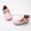 Wholesale italian leather baby kids shoes rubber sole