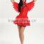 walson clothes apparel Devil Ladies Fancy Dress Halloween Demon Adults
