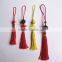 bookmark colorful mini tassels