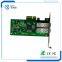 F902E гигабитный двухпортовый оптоволоконный сетевой адаптер PCIe с контроллером Intel I350