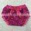 Girls Cute Sparkly Sequin Pom Bloomer ShortsLovely in Birthday Outfit Grey and Silver sequin Bloomers-cake smash