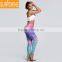 Custom Compression Women Printed Leggings Fitness Yoga Tights
