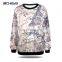 100% polyester custom sublimation child sweater/ quality thin sweaters