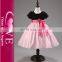 Flower Girl Bow One Piece Pompon Dress Children Frocks Designs
