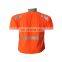 High visibility reflective safety t shirt with segmented strip