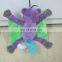 high quality cartoon cute cat plush stuffed toy Elephant hand made knitted toy