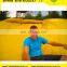 2017 yellow high jump inflatable jump pad for adult air bag