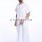 2017 Short Sleeve Mens Robe Jubah Islamic Arab Kaftan Men Thobe Thoub Abaya