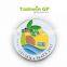 High quality Maya city customized metal lapel pin/Round enamel with 2011 digital year lapel pin