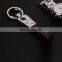 Wholesale Leather Keychain With Metal Ring,Gird Pattern Leather Keychain, Any Color is Available