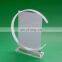 New style top level frosted acrylic table sign holders