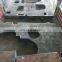 Laser cutting steel plates