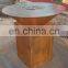 BBQ brazier steel round fire pit designs