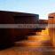 Landscaping field Corten Steel Steps