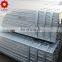 weight of gi hot dip galvanized square steel ms hollow section rectangular pipe