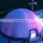 Customized 10 Meter Diameter Heat Sealed Inflatable White Dome Tent With Movable Entrance For Event