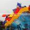 2020 new design Space theme super Robot war inflatable slide on sale