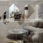 square mirror candle plate/mirror tray centerpieces table d