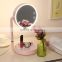 Touch Screen Dressing Table Mirror with Lights USB Charging Dimmable Vanity Mirror with Lights