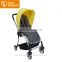 Luxurious baby strollers with compact foldable frames and washable fabrics to sun canopy & basket