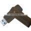 Wooden swivel pendrive usb flash drive
