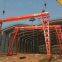 MH type 6 ton general gantry crane, gantry crane, main girder box support leg gantry crane, rail type small crane