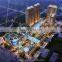 Clear landscape architectural rendering building 3d max rendering for exhibition