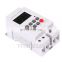 KG316S High Load 30A 220V 7 Days Weekly Digital Electronic Lighting Timer Switch Interval 1 Second Power Direct Output