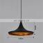 Industrial Matte Black Pendant Lamp Decorative Loft Pendant Lights e27