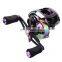 Aurora 11+1BB 7.2:1 Gear Ratio 8 kg Drag LightWeight Design Aurora Color Metal Baitcasting Fishing Reel
