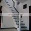 Solid Wood Tread Straight Staircase For Indoor House