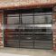 aluminum 8x7 clear glass sliding up garage door prices