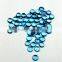 Swiss Blue Topaz 6x6 mm Round Cabochan