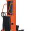 Semi-electric stacker with Portable Self Lift Ability Fork Stacker Hydraulic Truck