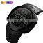 SKMEI 1301 Men Women Digital Movement Multi-function Outdoor Sport Watch Men Wrist  Steel