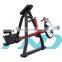 Gym China high quality gym machine fitness equipment low level row machine with weight plate