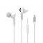 Factory price In-Ear bass stereo MFI digital earphone headphone for iphone 8