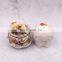 Factory Wholesale Nordic Luxury Eco friendly soy wax empty round candle jar ceramics container candle holder