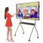 Android 11 4K IFP 40Points 75Inch Interactive Touch Display All-in-one Interactive flat panel for School and Office