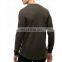 Latest design long line hip hop side zipper OEM pullover sweatshirt for men custom made fleece sweatshirts