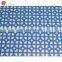 Aluminum decorative perforated sheet metal wall cladding