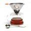V60 кофейный дрипер из нержавеющей стали с титановым конусом и держателем для наливания, кофейный фильтр