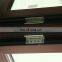 AS2047 Australia standard outward opening double tempered glazed aluminium bi fold window fold up glass window