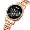 New Arrival Skmei 1669 Rose Gold Wristwatch Waterproof 3ATM Led Watch for Women