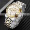 New Arrival Skmei 1904 Luxury Men Quartz Watch Stainless Steel Strap Wristwatch Waterproof Wholesale Price