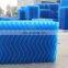 35mm pitch PVC filter bio media blue PVC fill for cooling tower