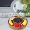Rotating Acacia Wood Round Serving Platter Cheese Board Set Charcuterie Board Set