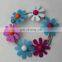 Magnetic Wire Photo Clip Holder With Flowers